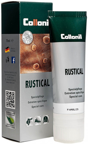 Collonil RUSTICAL Tube 75ml – Pflegecreme für rustikales Leder