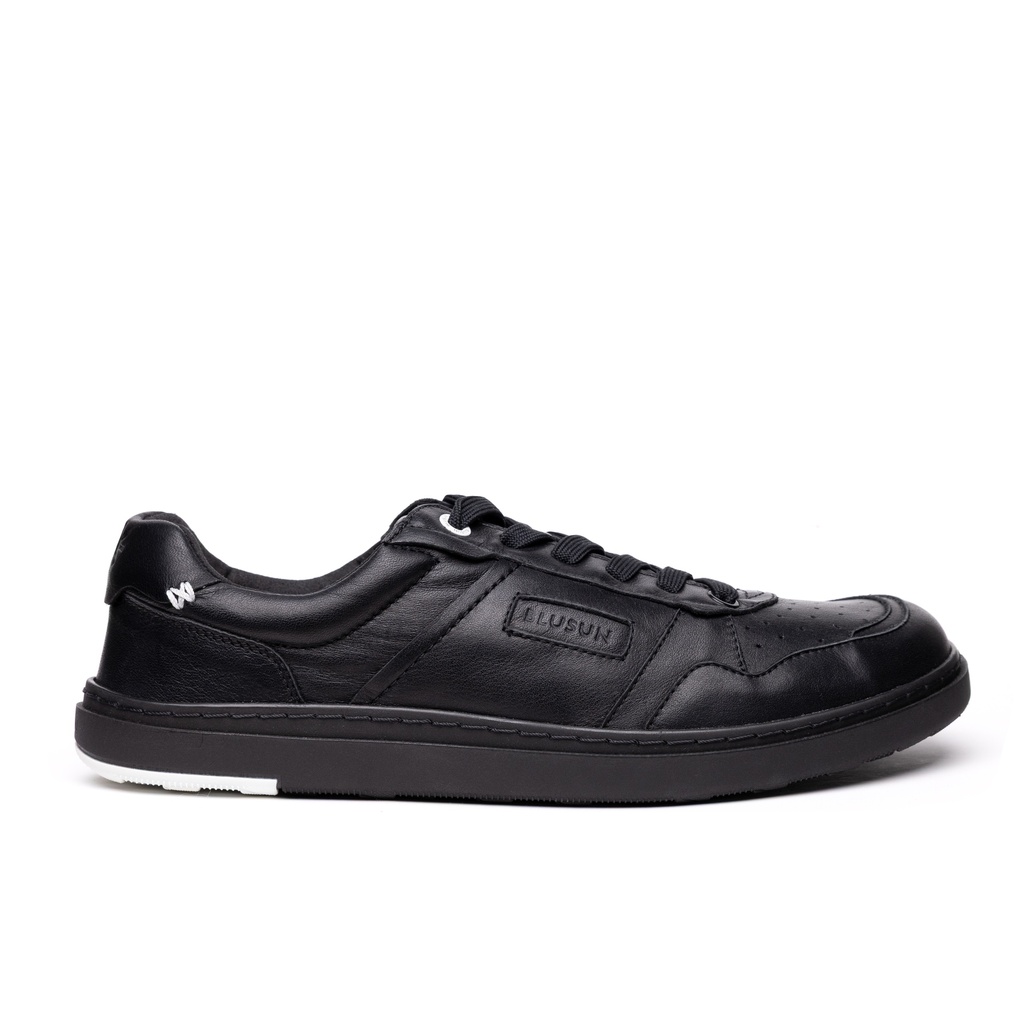 BLUSUN BLSN-600+W Barfußschuh Damen, Deep Black, Glattleder